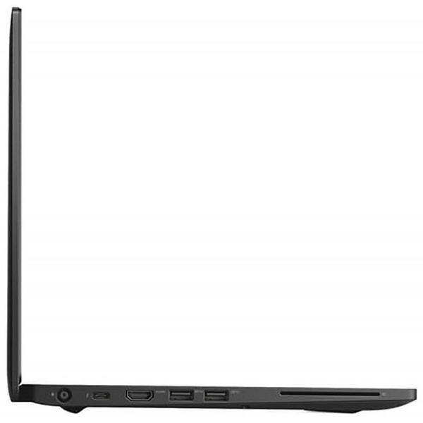 Laptop Dell Latitude 7490, 14.0'' FHD, Core i7-8650U 1.9GHz, 16GB DDR4, 512GB SSD, Intel UHD 620, FingerPrint Reader, Win 10 Pro 64bit, Negru