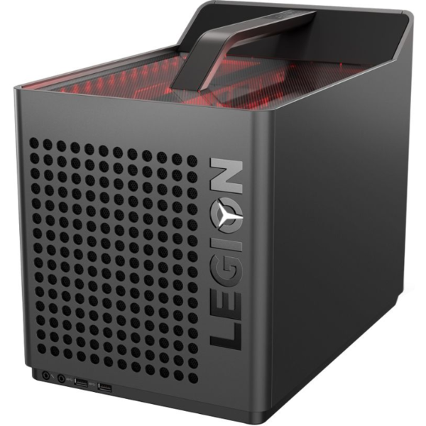 Sistem Brand Lenovo Legion C530-19ICB Cube, Core i5-8400 2.8GHz, 8GB DDR4, 1TB HDD + 128 GB SSD, GeForce GTX 1050 Ti 4GB, FreeDOS, Negru