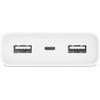 Baterie externa Xiaomi Mi Power Bank 2C, 20000 mAh, Alb