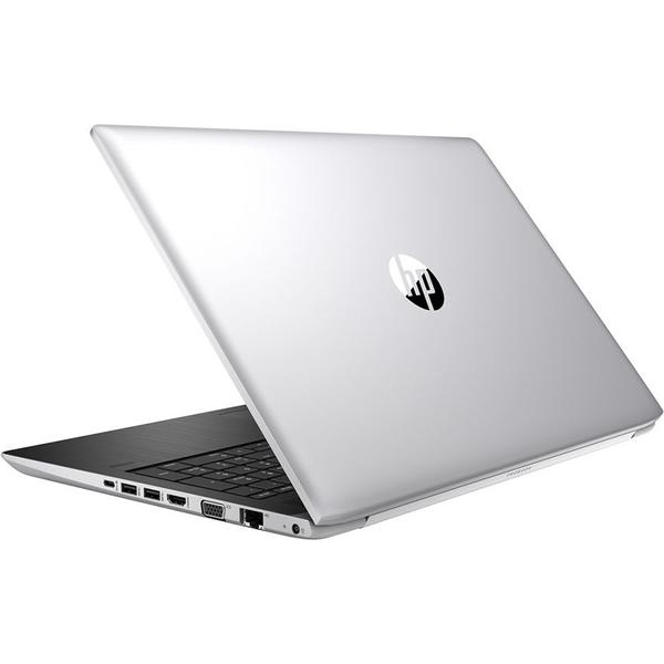 Laptop HP ProBook 450 G5, 15.6'' FHD, Core i7-8550U 1.8GHz, 16GB DDR4, 1TB HDD + 512GB SSD, GeForce 930MX 2GB, FingerPrint Reader, Win 10 Pro 64bit, Argintiu
