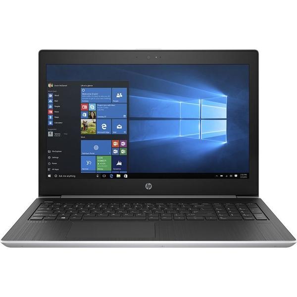 Laptop HP ProBook 450 G5, 15.6'' FHD, Core i7-8550U 1.8GHz, 8GB DDR4, 1TB HDD + 256GB SSD, GeForce 930MX 2GB, FingerPrint Reader, Win 10 Pro 64bit, Argintiu