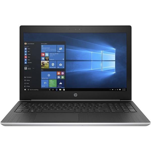 Laptop HP ProBook 450 G5, 15.6'' HD, Core i7-8550U 1.8GHz, 8GB DDR4, 1TB HDD, GeForce 930MX 2GB, FingerPrint Reader, FreeDOS, Argintiu