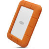 Hard Disk Extern Lacie Rugged SECURE, 2TB, USB Tip C, Argintiu/Portocaliu