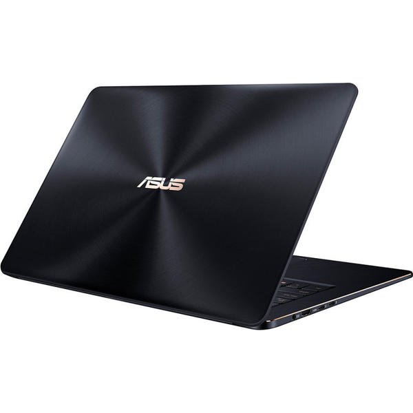 Laptop Asus ZenBook Pro 15 UX550GE-BN022T, 15.6'' FHD, Core i5-8300H 2.3GHz, 8GB DDR4, 512GB SSD, GeForce GTX 1050 Ti 4GB, FingerPrint Reader, Win 10 Home 64bit, Albastru/Negru
