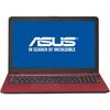 Laptop Asus VivoBook Max X541UV-DM1578, 15.6'' FHD, Core i3-7100U 2.4GHz, 4GB DDR4, 1TB HDD, GeForce 920MX 2GB, Endless OS, No ODD, Red