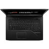 Laptop Gaming Asus ROG GL703GE, 17.3 inch FHD, Intel Core i7-8750H, 8GB DDR4, 256GB SSD, GeForce GTX 1050 Ti 4GB, FreeDos, Black
