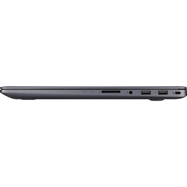 Laptop Asus VivoBook Pro 15 N580GD-E4123, 15.6'' FHD, Core i7-8750H 2.2GHz, 8GB DDR4, 1TB HDD + 128GB SSD, GeForce GTX 1050 4GB, FingerPrint Reader, Endless OS, Gri