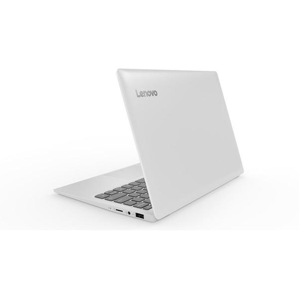 Laptop Lenovo IdeaPad 120S-11IAP, 11.6'' HD, Celeron N3350 1.1GHz, 4GB DDR4, 32GB eMMC, Intel HD 500, Win 10 S, Blizzard White