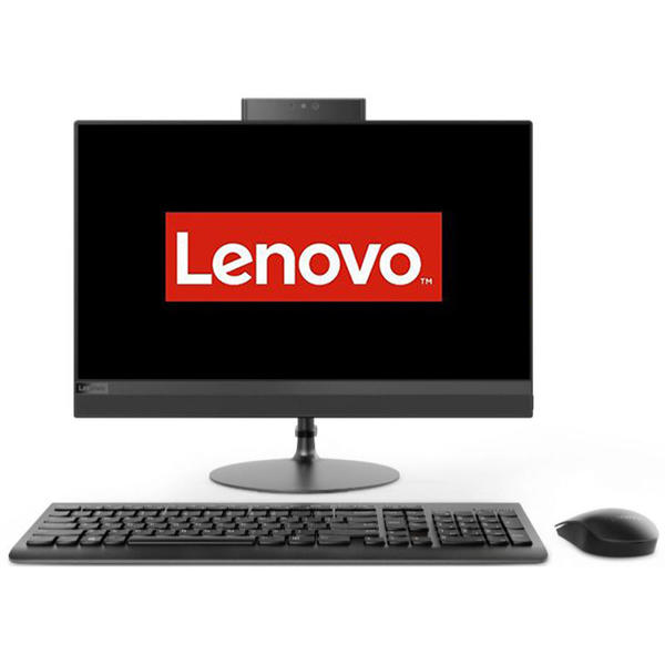 All in One PC Lenovo IdeaCentre 520-22IKU, 21.5'' FHD Touch, Core i3-6006U 2.0GHz, 4GB DDR4, 1TB HDD, Intel HD 520, FreeDOS, Negru