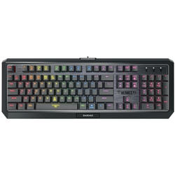 Tastatura gaming Gamdias Hermes P3, USB, Layout US, Negru/Argintiu