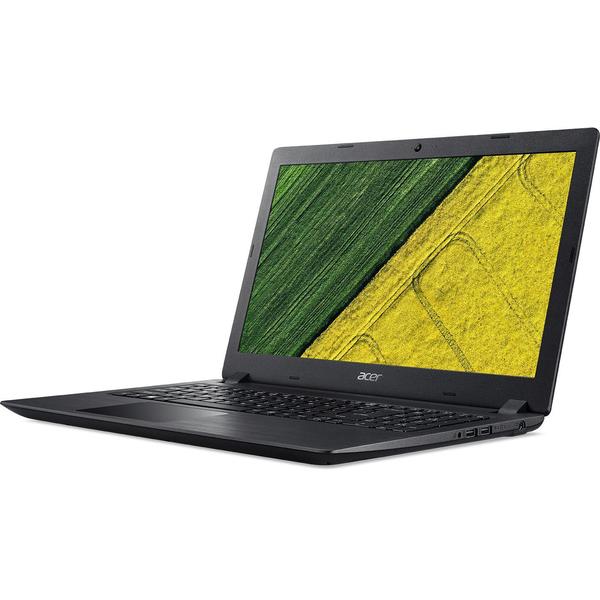 Laptop Acer Aspire 3 A315-51-33B1, 15.6" HD, Core i3-6006U 2.0GHz, 4GB DDR4, 1TB HDD, Intel HD 520, Linux, Negru
