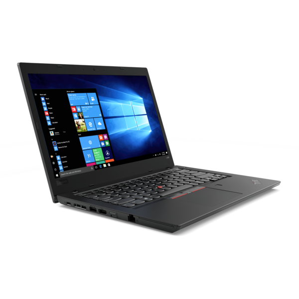 Laptop Lenovo ThinkPad L480, 14" FHD, Core i5-8250U pana la 3.4GHz, 8GB DDR4, 256GB SSD, Intel UHD 620, Fingerprint Reader, Windows 10 Pro, Negru