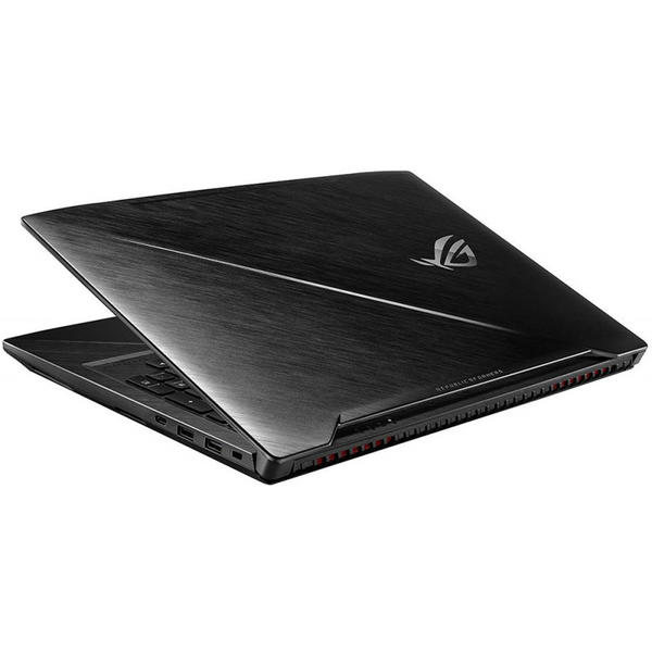 Laptop Asus ROG Strix GL503GE-EN035, 15.6'' FHD, Core i7-8750H 2.2GHz, 8GB DDR4, 1TB HDD, GeForce GTX 1050 Ti 4GB, FreeDOS, Negru