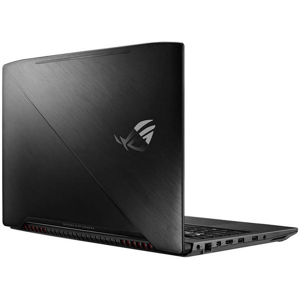 Laptop Asus ROG Strix GL503GE-EN035, 15.6'' FHD, Core i7-8750H 2.2GHz, 8GB DDR4, 1TB HDD, GeForce GTX 1050 Ti 4GB, FreeDOS, Negru