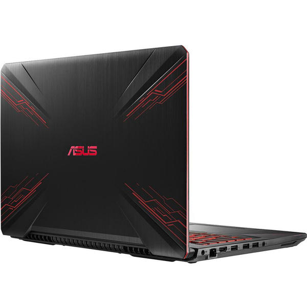Laptop Asus TUF Gaming FX504GE-E4059, 15.6'' FHD, Core i7-8750H 2.2GHz, 8GB DDR4, 1TB HDD, GeForce GTX 1050 Ti 4GB, FreeDOS, Negru