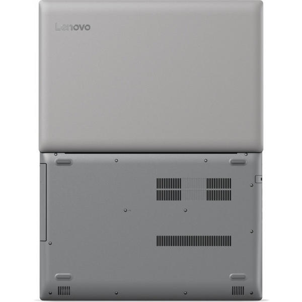 Laptop Lenovo IdeaPad 320-15AST, 15.6'' HD, AMD A6-9220 2.5GHz, 4GB DDR4, 500GB HDD, Radeon R4, FreeDOS, No ODD, Gri
