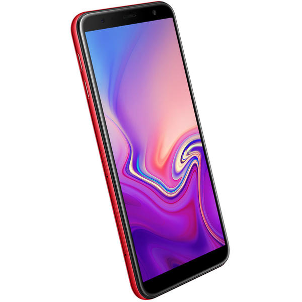 Smartphone Samsung Galaxy J6 Plus (2018), Dual SIM, 6.0'' IPS LCD Multitouch, Quad Core 1.4GHz, 3GB RAM, 32GB, Dual 13MP + 5MP, 4G, Red