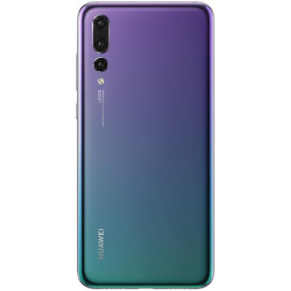 Smartphone Huawei P20 Pro, Dual SIM, 6.1'' OLED Multitouch, Octa Core 2.36GHz + 1.8GHz, 6GB RAM, 128GB, Triple 40MP + 20MP + 8MP, 4G, Twilight