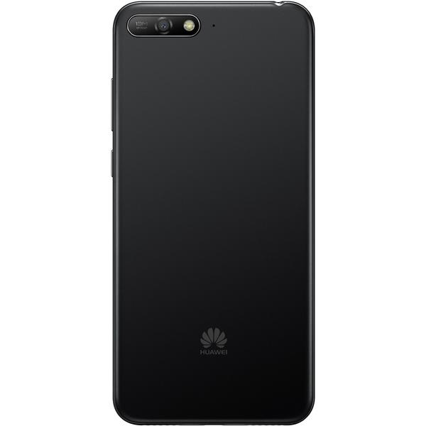 Smartphone Huawei Y6 (2018), Dual SIM, 5.7'' S-IPS LCD Multitouch, Quad Core 1.4GHz, 2GB RAM, 16GB, 13MP, 4G, Black