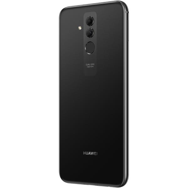 Smartphone Huawei Mate 20 Lite, Dual SIM, 6.3'' LTPS IPS LCD Multitouch, Octa Core 2.2GHz + 1.7GHz, 4GB RAM, 64GB, Dual 20MP + 2MP, 4G, Black