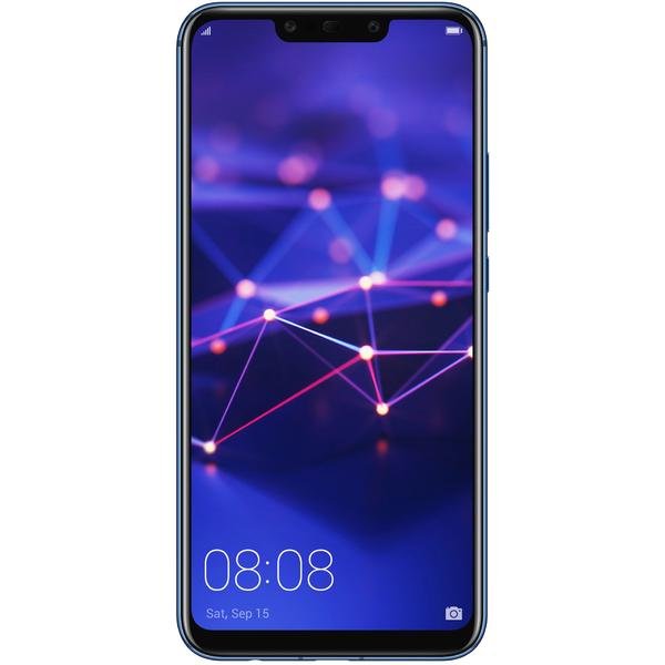 Smartphone Huawei Mate 20 Lite, Dual SIM, 6.3'' LTPS IPS LCD Multitouch, Octa Core 2.2GHz + 1.7GHz, 4GB RAM, 64GB, Dual 20MP + 2MP, 4G, Sapphire Blue