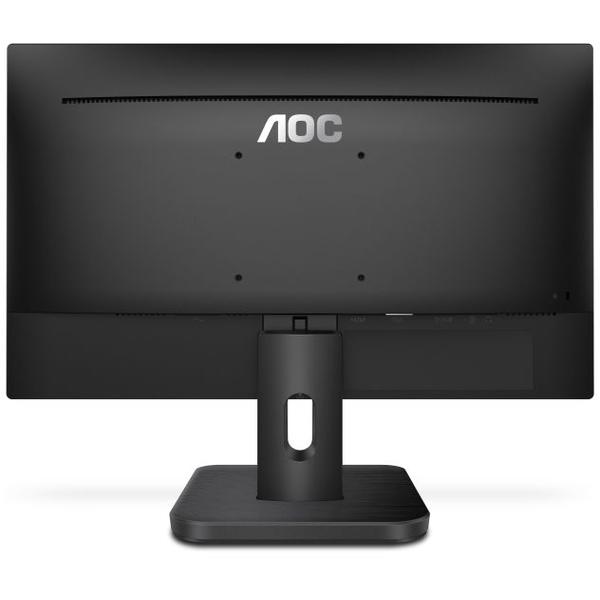 Monitor LED AOC 22E1D, 21.5'' Full HD, 2ms, Negru