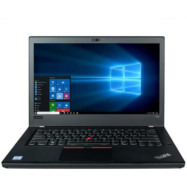 Laptop Lenovo ThinkPad T480, 14.0" FHD Touch, Core i7-8550U pana la 4.0GHz, 16GB DDR4, 512GB SSD, Intel UHD 620, Fingerprint Reader, Windows 10 Pro, Negru