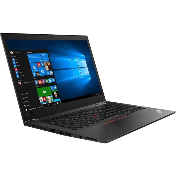 Laptop Lenovo ThinkPad T480s, 14.0" FHD Touch, Core i7-8550U pana la 4.0GHz, 16GB DDR4, 1TB SSD, Intel UHD 620, Fingerprint Reader, Windows 10 Pro, Negru