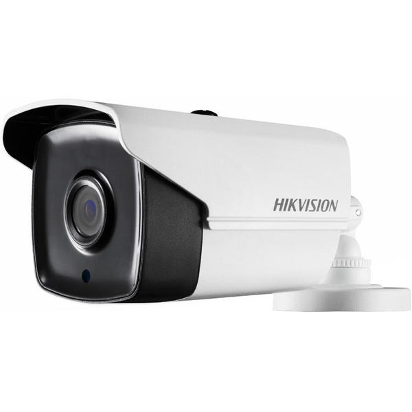 Camera supraveghere Hikvision DS-2CE16H5T-IT5 3.6mm, Bullet, Analog, 5MP, CMOS, IR, Alb/Negru