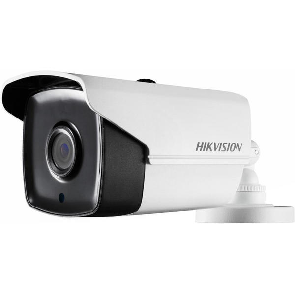 Camera supraveghere Hikvision DS-2CE16H5T-IT3 2.8mm, Bullet, Analog, 5MP, CMOS, IR, Alb/Negru