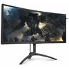 Monitor LED AOC AGON AG322QC4, 35", WQHD, VA, Curbat, 120Hz, G-Sync