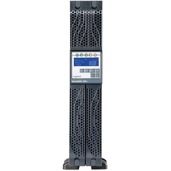 UPS Legrand DAKER DK + Tower/Rack, 2000VA/1800W, On Line Double Conversion, Sinusoidal, Negru