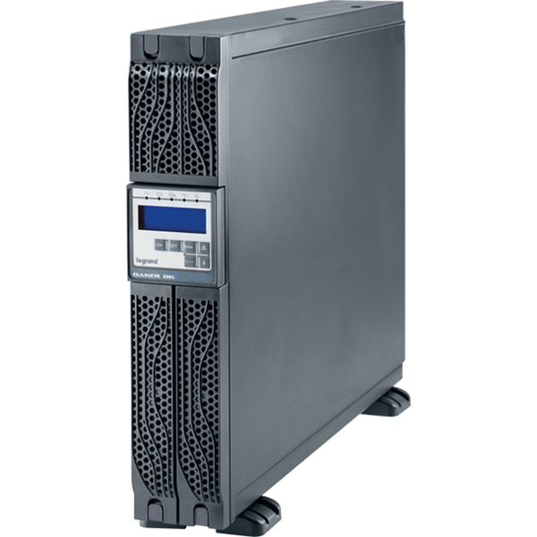 UPS Legrand DAKER DK + Tower/Rack, 2000VA/1800W, On Line Double Conversion, Sinusoidal, Negru