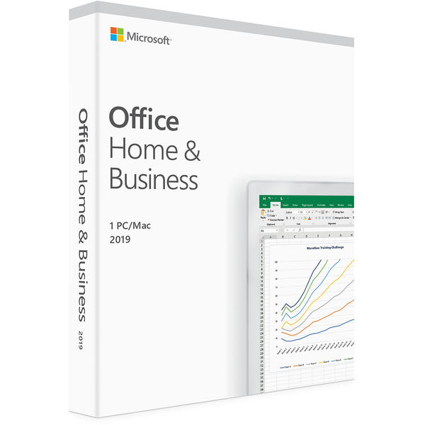 Microsoft Office Home and Business 2019 Engleza EuroZone Medialess P2 Retail