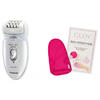 Epilator Panasonic ES-ED53-W503, Alb/Argintiu + manusa masaj