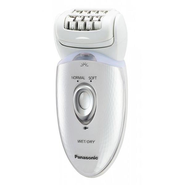 Epilator Panasonic ES-ED53-W503, Alb/Argintiu + manusa masaj