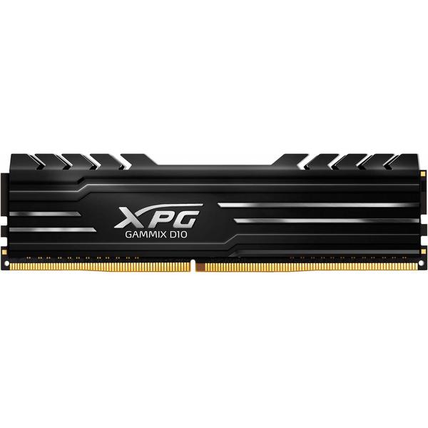 Memorie A-DATA XPG Gammix D10 DDR4 8GB 3200MHz, CL16, 1.35V, Black Heatsink Edition