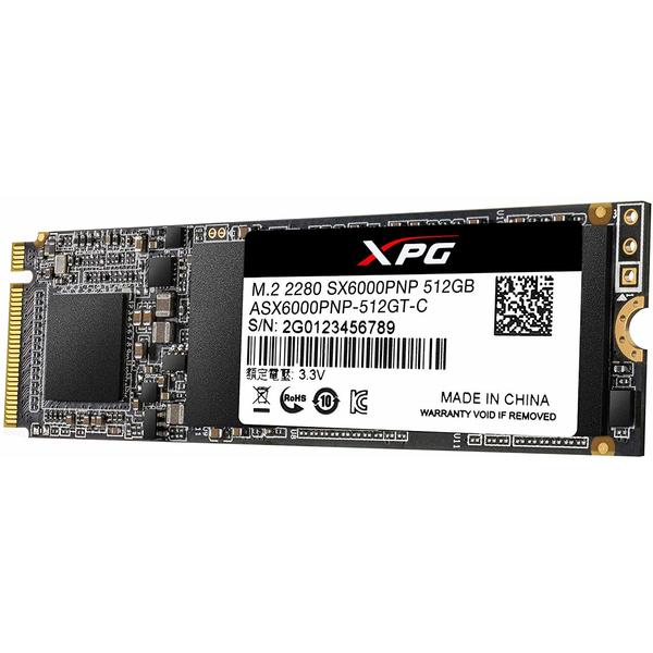 SSD A-DATA SX6000 Pro 512GB PCI Express 3.0 x4 M.2 2280