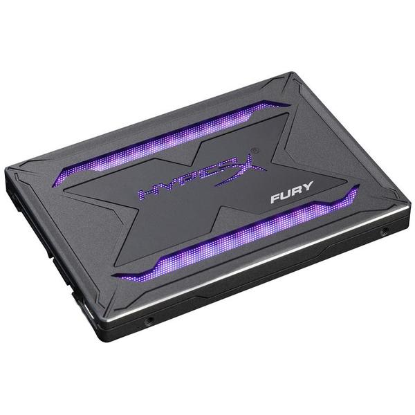 SSD Kingston HyperX FURY RGB 240GB SATA-III 2.5 inch, Iluminare RGB