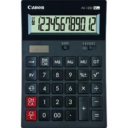 Calculator de birou Canon AS-1200, Negru