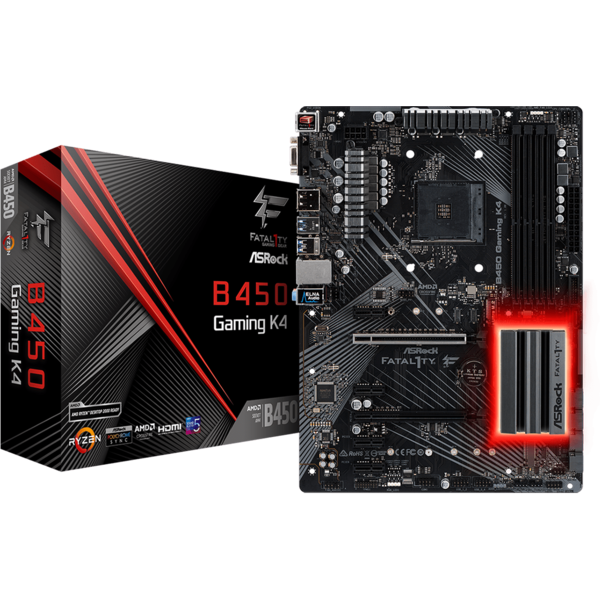 Placa de baza ASRock Fatal1ty B450 Gaming K4 Socket AM4