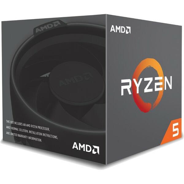 Procesor AMD Ryzen 5 1600 Summit Ridge, 3.2GHz, 16MB, 65W, Socket AM4, Box ,Wraith Spire cooler RGB LED