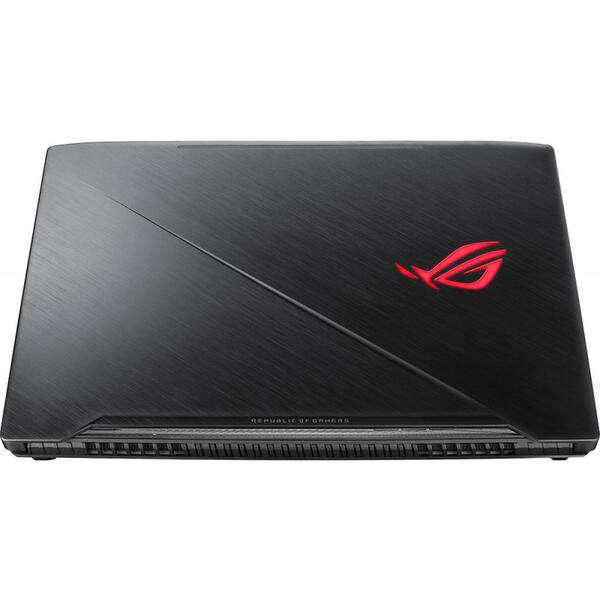 Laptop Asus Gaming 17.3'' ROG GL703GS SCAR Edition, 17.3 inch FHD 144Hz 3ms G-Sync, Intel Core i7-8750H, 16GB DDR4, 1TB + 256GB SSD, GeForce GTX 1070 8GB, Black