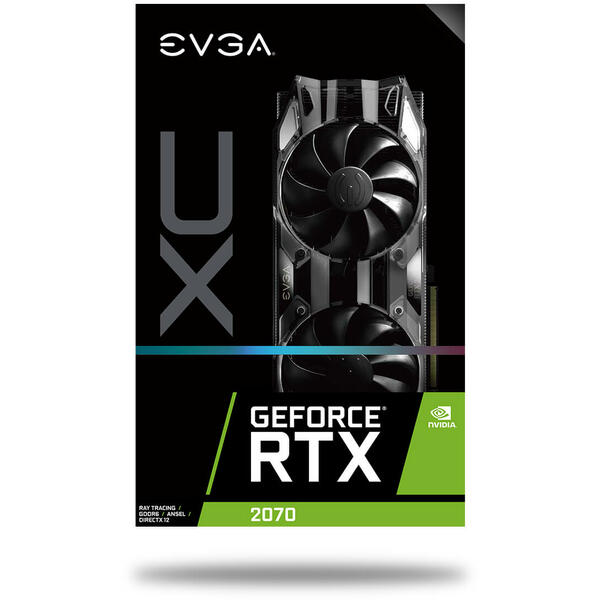 Placa video EVGA GeForce RTX 2070 XC GAMING GDDR6 256-bit