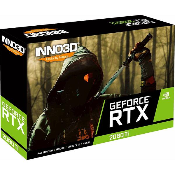 Placa video INNO3D GeForce RTX 2080 TWIN X2 8GB GDDR6 256-bit