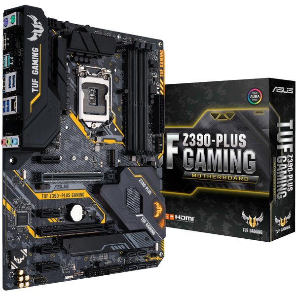 Placa de baza Asus TUF Z390-PLUS GAMING, Socket 1151 v2