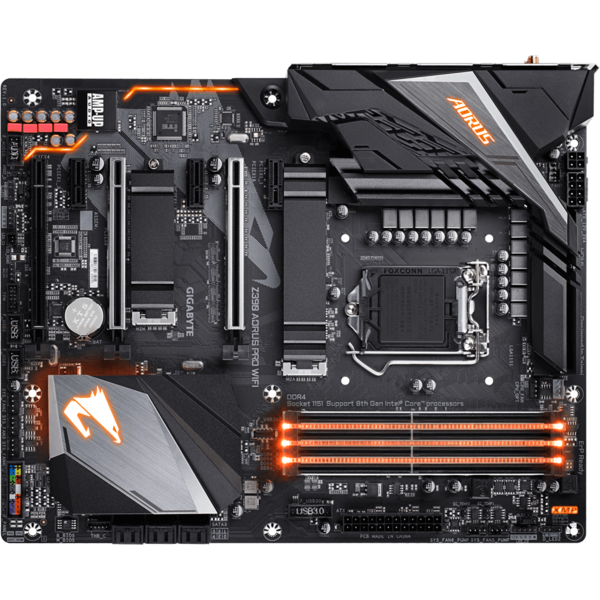 Placa de baza Gigabyte Z390 AORUS PRO, Socket 1151 v2, Wi-Fi