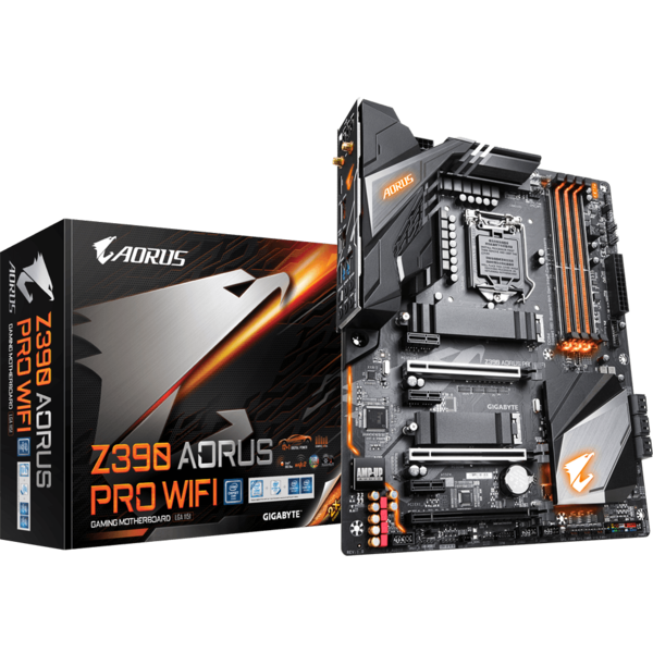 Placa de baza Gigabyte Z390 AORUS PRO, Socket 1151 v2, Wi-Fi