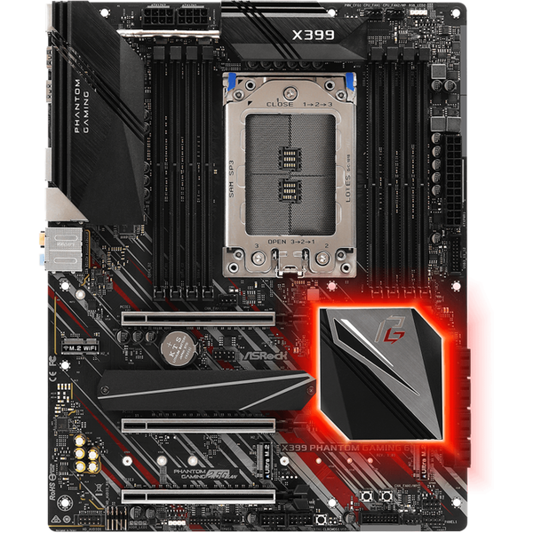 Placa de baza ASRock X399 PHANTOM GAMING 6, Socket TR4