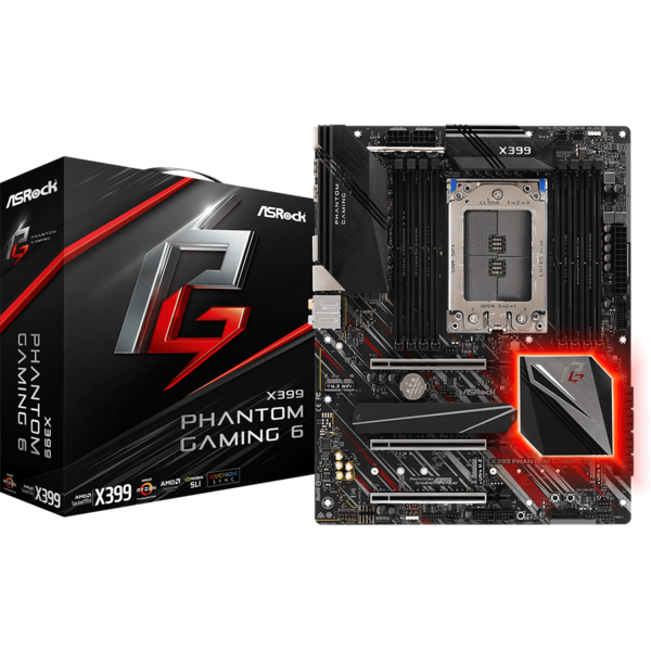 Placa de baza ASRock X399 PHANTOM GAMING 6, Socket TR4